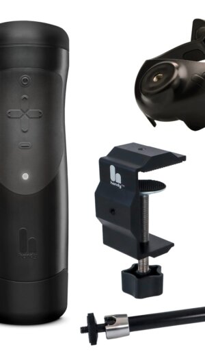 The Handy 1.1 Hands-Free Interactive Stroker Masturbator Full Bundle